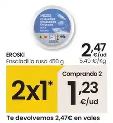 Eroski Eroski - ensaladilla rusa oferta