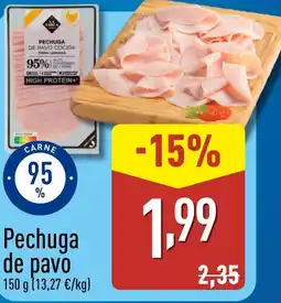 ALDI Pechuga de pavo oferta