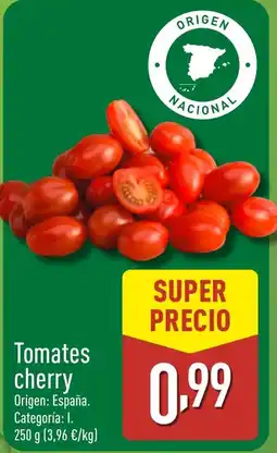 ALDI Tomates cherry oferta