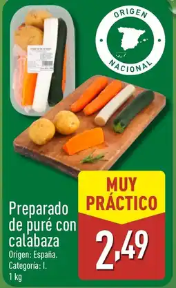 ALDI Preparado de puré con calabaza oferta