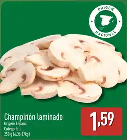 ALDI Champiñón laminado oferta
