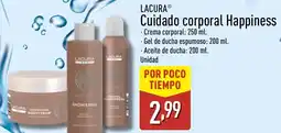 ALDI LACURA Cuidado corporal Happiness oferta