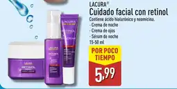 ALDI LACURA Cuidado facial con retinol oferta