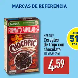 ALDI NESTLÉ Cereales de trigo con chocolate oferta