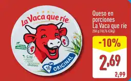 ALDI LA VACA QUE RIE Queso en porciones oferta