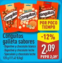 ALDI Conguitos galleta sabores oferta