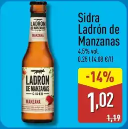 ALDI Sidra Ladrón de Manzanas oferta