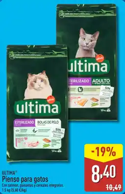 ALDI ULTIMA Pienso para gatos oferta