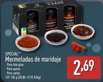 ALDI SPECIAL Mermeladas de maridaje oferta
