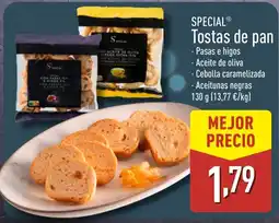ALDI SPECIAL Tostas de pan oferta