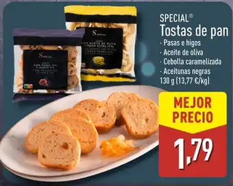 ALDI SPECIAL Tostas de pan oferta