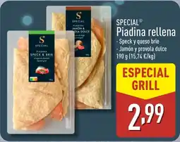 ALDI SPECIAL Piadina rellena oferta