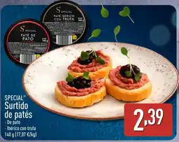 ALDI SPECIAL Surtido de patés oferta