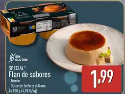 ALDI SPECIAL Flan de sabores oferta