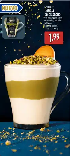 ALDI SPECIAL Delicia de pistacho oferta