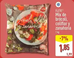 ALDI FLETE Mix de brócoli, coliflor y zanahoria oferta