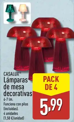 ALDI CASALUX Lámparas de mesa decorativas oferta