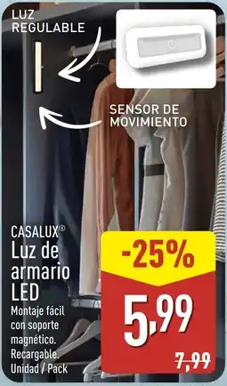 ALDI CASALUX Luz de armario LED oferta