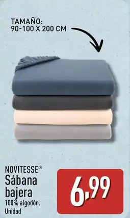ALDI NOVITESSE Sábana bajera oferta
