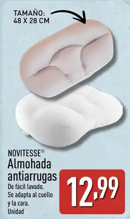 ALDI NOVITESSE Almohada antiarrugas oferta
