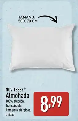ALDI NOVITESSE Almohada oferta