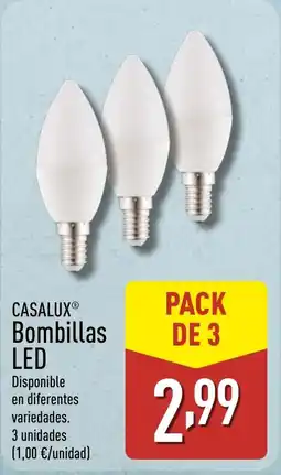ALDI CASALUX Bombillas LED oferta