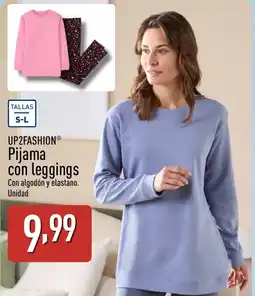 ALDI UP2FASHION Pijama con leggings oferta