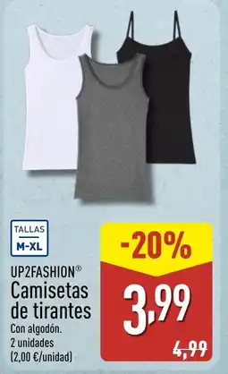 ALDI UP2FASHION Camisetas de tirantes oferta
