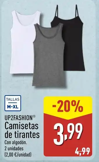 ALDI UP2FASHION Camisetas de tirantes oferta