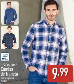 ALDI UP2FASHION Camisa de franela oferta