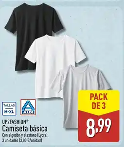 ALDI UP2FASHION Camiseta básica oferta