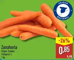 ALDI Zanahoria oferta