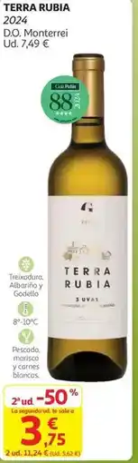 Alcampo Terra rubia - 2024 d.o. monterrei oferta