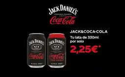 Supermercados MAS JACK&COCA-COLA oferta
