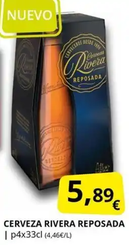 Supermercados MAS RIVERA REPOSADA Cerveza oferta