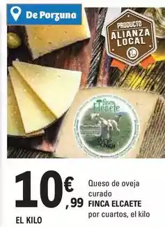 E.Leclerc Finca manela - queso de oveja curado oferta