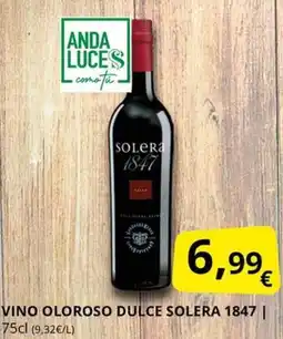 Supermercados MAS SOLERA 1847 Vino oloroso dulce oferta