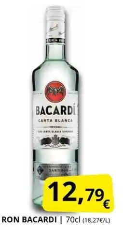 Supermercados MAS BACARDI Ron oferta