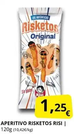 Supermercados MAS RISI Aperitivo risketos oferta