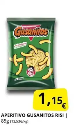 Supermercados MAS RISI Aperitivo gusanitos oferta