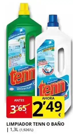 Supermercados MAS TENN Limpiador o baño oferta