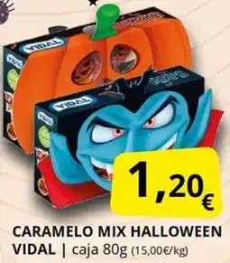 Supermercados MAS VIDAL Caramelo mix halloween oferta