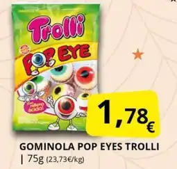 Supermercados MAS TROLLI Pop Eye Gominola oferta