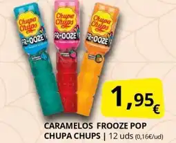 Supermercados MAS CHUPA CHUPS Caramelos frooze pop oferta