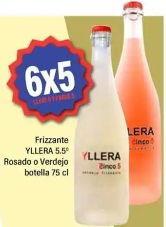 Cash Ifa YLLERA Frizzante 5.5° Rosado o Verdejo oferta