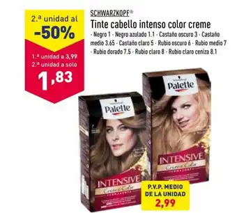 ALDI Tinte Cabello Intenso Color Creme oferta