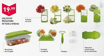 ALDI Home Creation Multicortador De Frutas y Verduras oferta