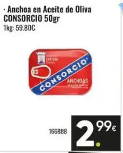 Family Cash CONSORCIO Anchoa en Aceite de Oliva oferta