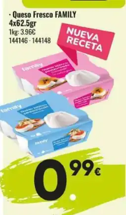Family Cash FAMILY Queso Fresco oferta