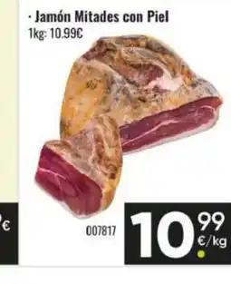 Family Cash Jamón Mitades con Piel oferta
